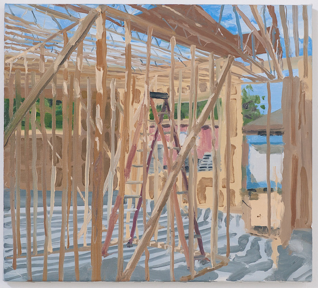 Julian KreimerConstruction #2, 2015oil on linen, 18 x 20 inches
