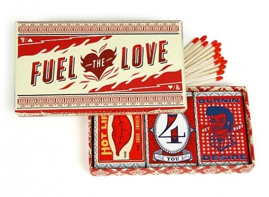 Little & Company Valentine : Lovely Package . Curating the very best packaging design. #red #retro #hot #vintage #flame