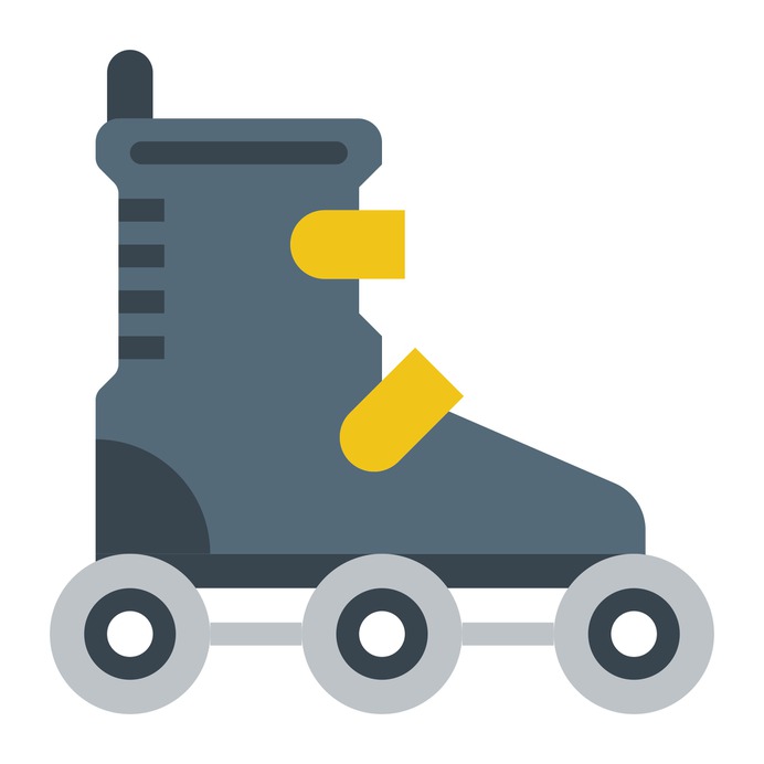 See more icon inspiration related to skate, roller skate, skater, skating, sports and leisure on Flaticon.