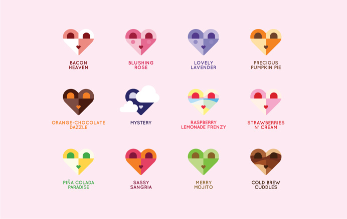 Puffy Love Custom Flavour Icons