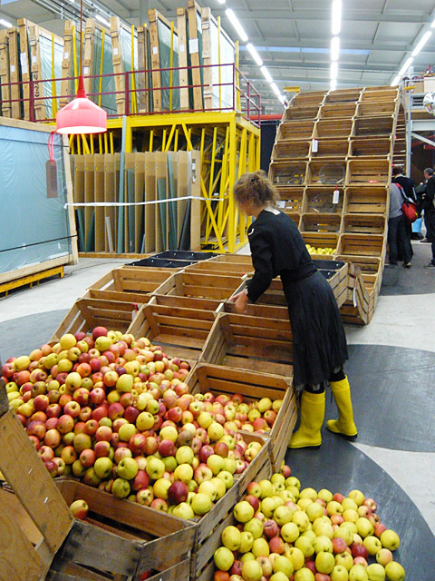 A lonely, backlit worker News #retail