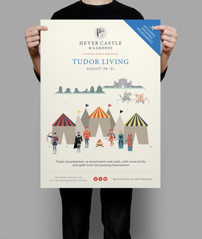 Hever Castle & Gardens Summer Jousting Campaign