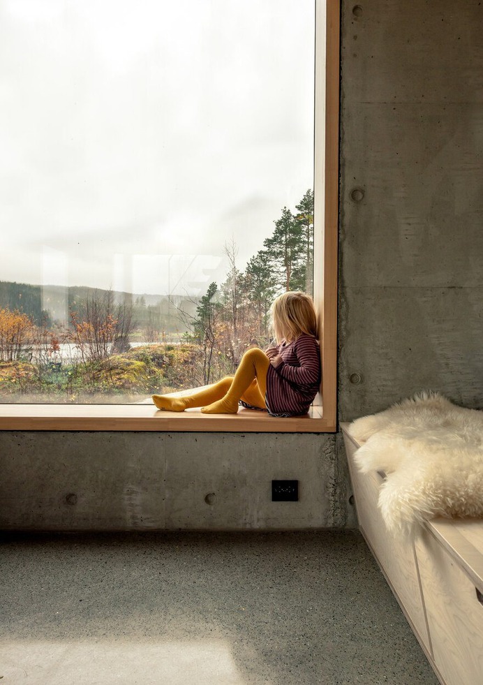 shelter interior design / Sanden+Hodnekvam Architects
