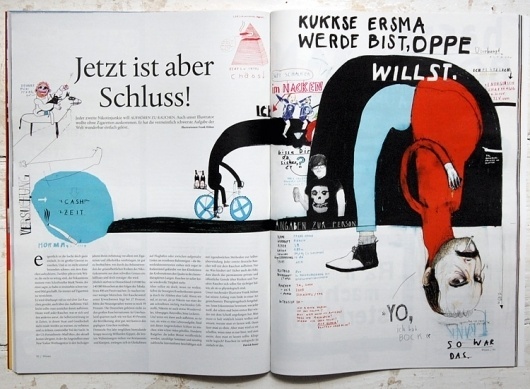 kernkraftanlage + bauschutt #analog #illustration #handmade #drawn #neon