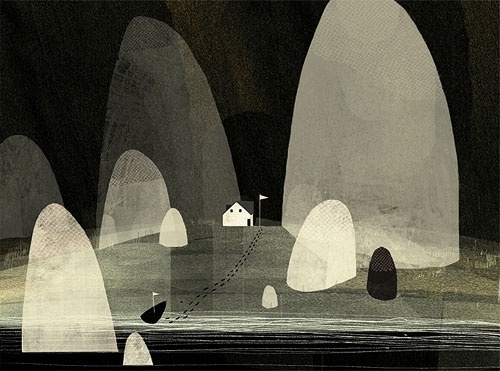Jon Klassen - BOOOOOOOM! - CREATE * INSPIRE * COMMUNITY * ART * DESIGN * MUSIC * FILM * PHOTO * PROJECTS #illustration #il