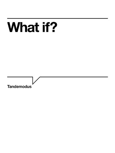 what if tm poster by tandemodus #graphic