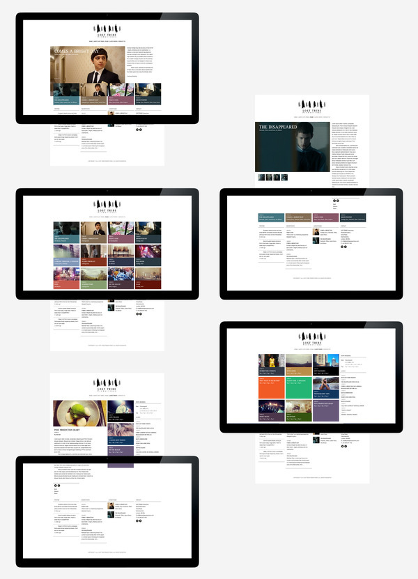 LostTribe Productions | Studio Contents #design #website #digital #layout #web