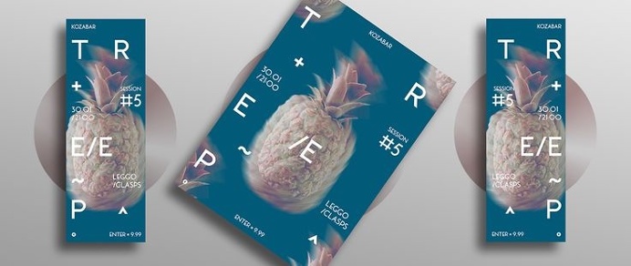 T R E E P #5 #leggo #poster #pineapple #music #fruits