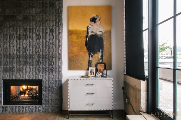 Industrial Loft With Gothic Accents