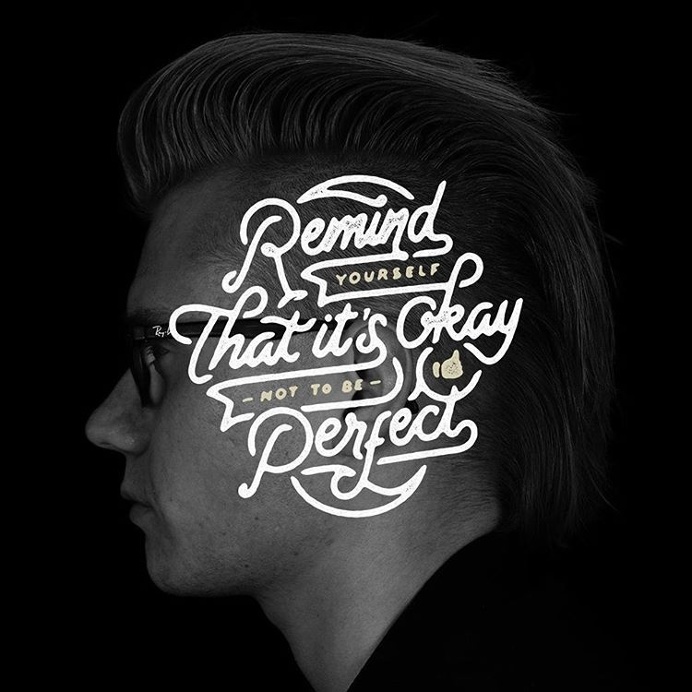 Remind yourself that it's okay not to be perfect