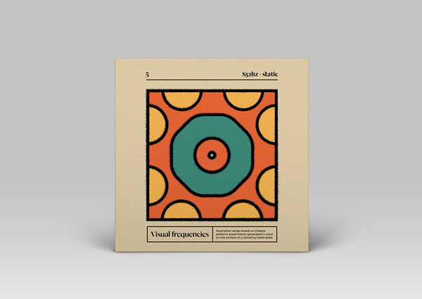 Visual frequencies on Behance #visual #heymikel #frequencies #chladni #illustration #patterns