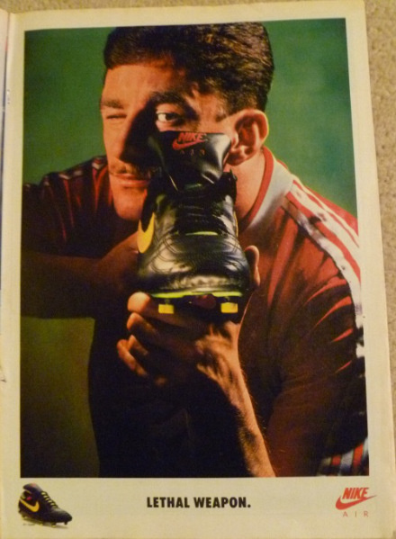nike air speed john aldridge lethal weapon advert #nike