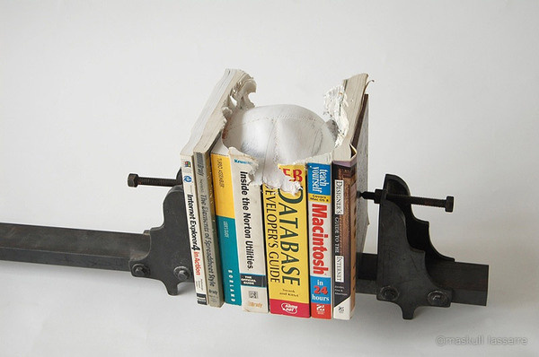 CJWHO ™ (Maskull Lasserre Maskull Lasserre is a very...) #lasserre #scultpure #design #books #art #maskull #skull