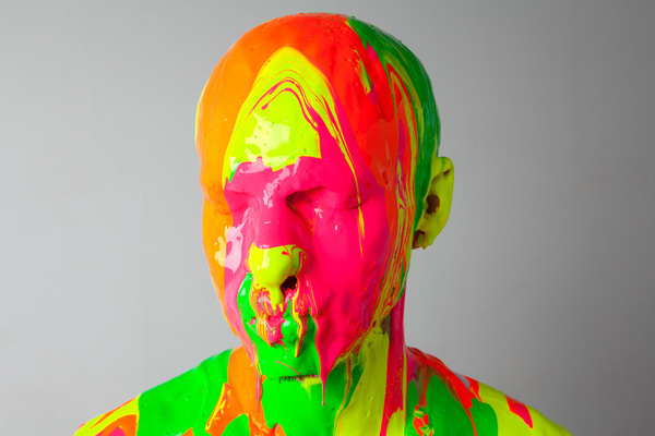 Photographie Akatre #painted #fluoro #akatre #paint #photography #art #face
