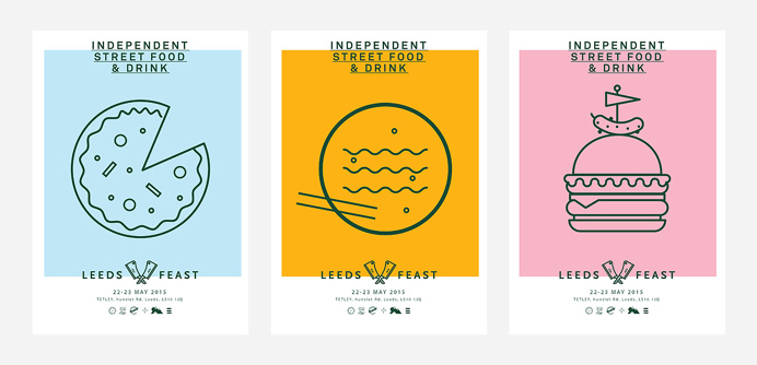 Street Food Festival Posters - www.lucasjubb.co.uk