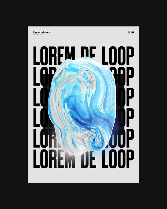 WEEK 03 - POSTER A DAY by LOREM DE LOOP on Behance #loremdeloop #personalproject #postereveryday #posterchallenge #posteraday #postertypography #posteraday365 #posterconcept #posterlayout #posterjam #swissposters #posterartwork #posterprints #posterdaily #posterday #typeposters #posterdesigner #postereposter #postereveryday #posteraday #graphicdesigner #graphicdesigns