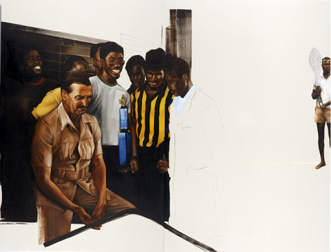 Meleko Mokgosi | PICDIT #painting #art
