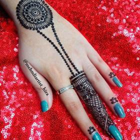 Simple Mehendi Design Ideas
