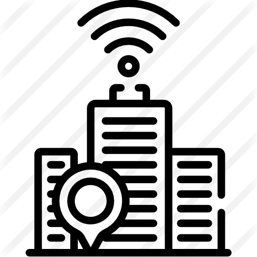 See more icon inspiration related to wifi, smart city, domotics, architecture and city, intelligent, electronics, buildings, city, networking, connection and technology on Flaticon.