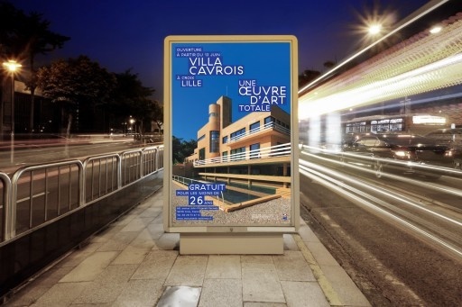 villa, cavroix, lille, building, puzzle, poster