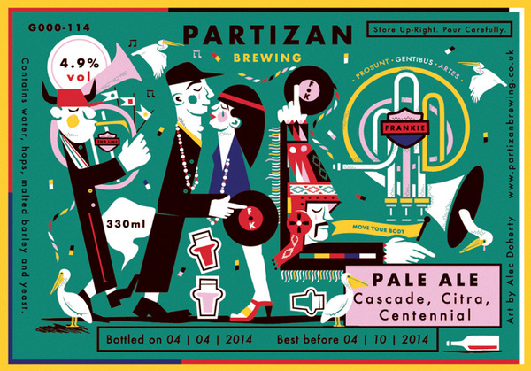 Partizan Brewing Pale Ale G000 114 #brewery #partizan