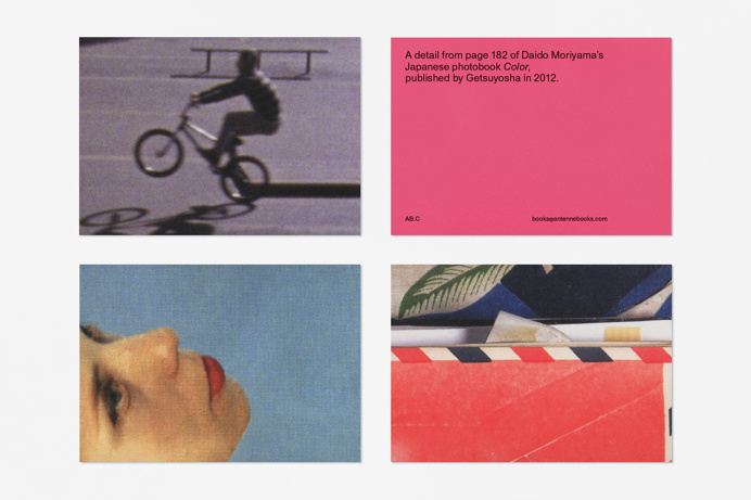 Postcards, photography, typography