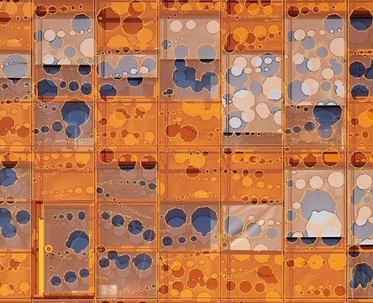 urban taster | stuff we like #orange #architecture #holes #windows
