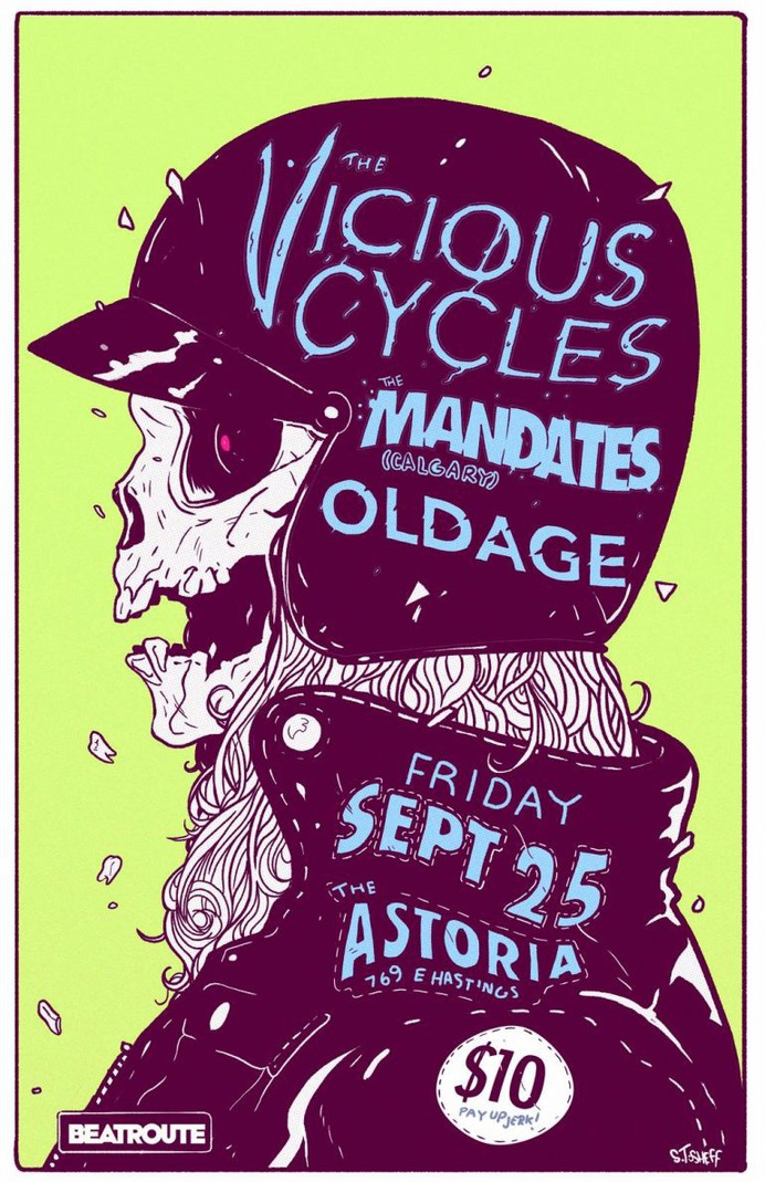 Gig poster by StefanTosheff
