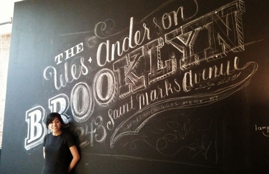 Graphic-ExchanGE - a selection of graphic projects #lettering #chalk #chalkboard #type #typography