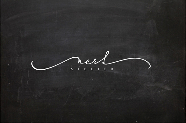 lettering for Nest atelier #lettering #atelier #nest #in #the #kukucka #kitchen #slovakia #studio #sikulincova