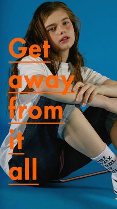 Estrada- Image and Type Client: Clothing brand? Uses vibrant colors and imagery to sell message.