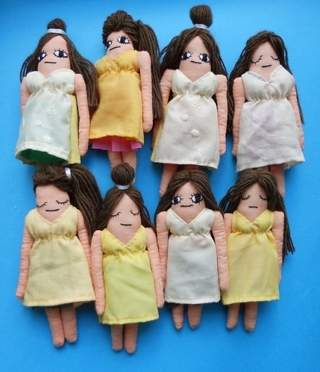 Más tamaños | bailarinas | Flickr: ¡Intercambio de fotos! #toys #plush #ladies #handmade #cute