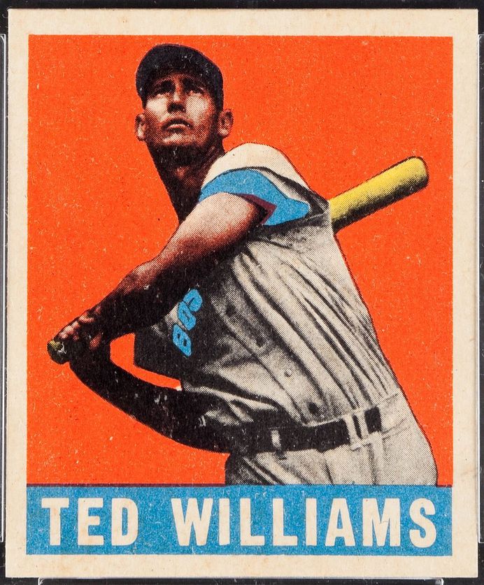 1948 Leaf Ted Williams - Ted Williams - Wikipedia
