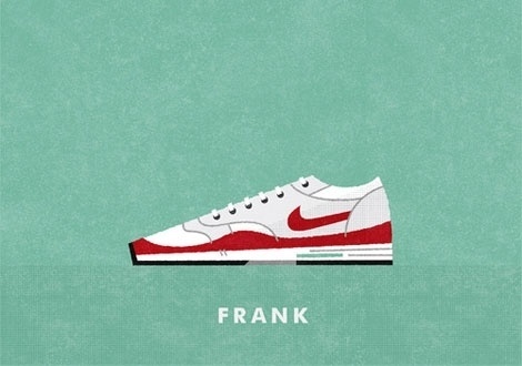 grain edit · Matt Stevens: Nike Air-Max-A-Day Illustrations #max #air #shoe #tribute #nike #illustration