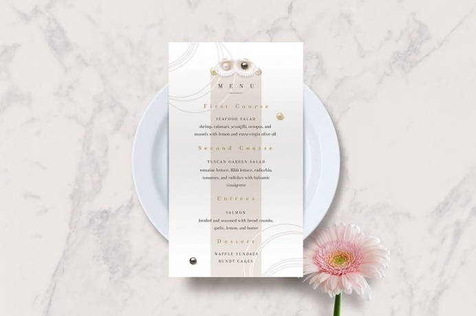 Pearl-minimal wedding