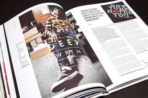 MagSpreads Magazine Design and Editorial Inspiration: T world: The Journal of T Shirt Culture #magazine