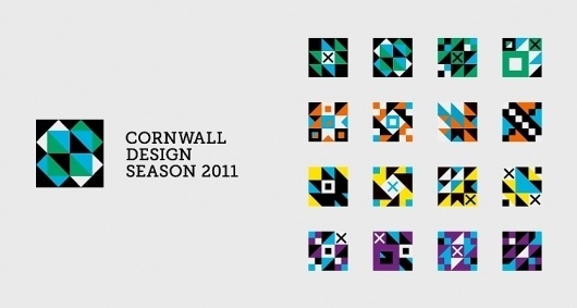 Cornwall Design Season | Branding | A-Side #logo #system #identity #branding
