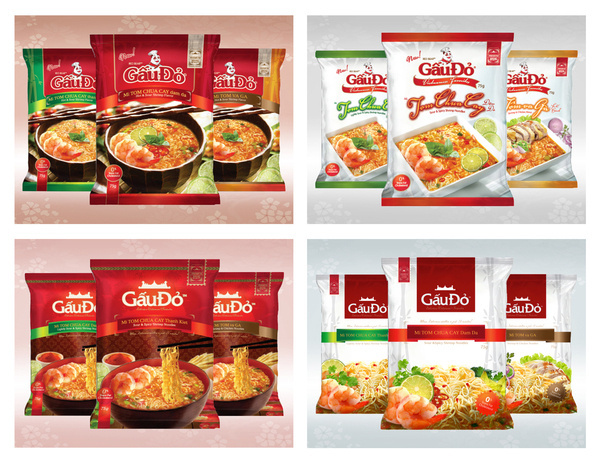 Red Bear MasterBrand on Behance #packaging #asian