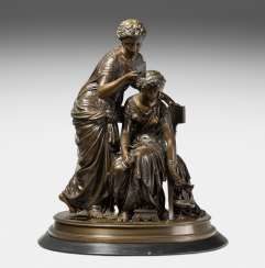 Figurengruppe, Jean-Louis Grégoire (1840-1890)