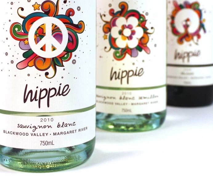 Wine label design