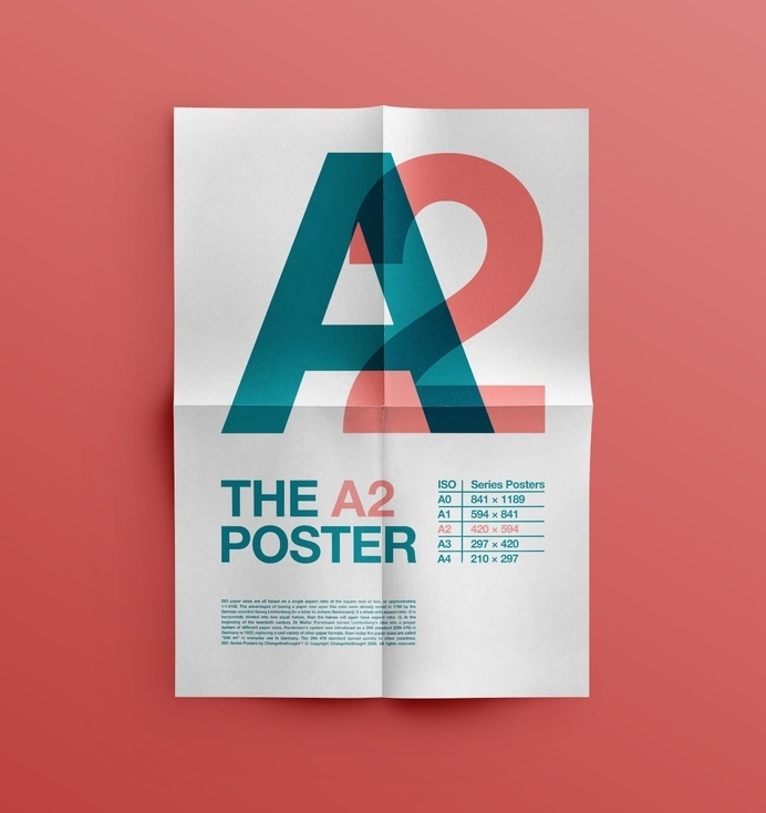 #iso #poster #typography