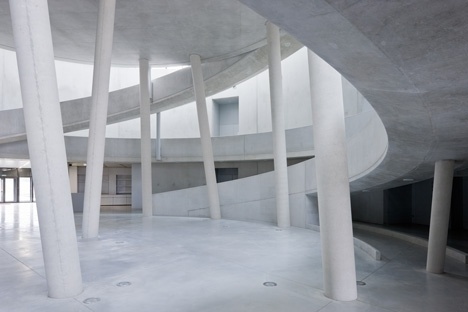 Dezeen » Blog Archive » Alésia Museum visitor's centreby Bernard Tschumi Architects #architecture