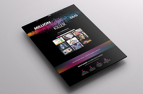 Million Killer Ideas #portfolio #design #website #ci #webpage #web