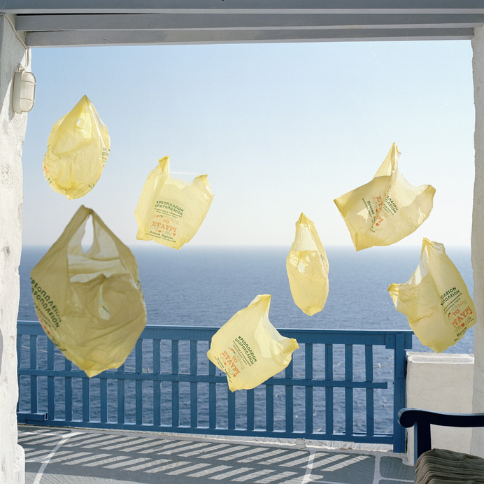 Yellow BagsÂ #photography #art #installation