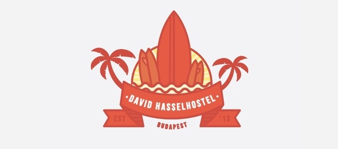David Hasslehostel by Lucas Jubb #font #type #jubb #logo #custom #graphics #lucas #typography