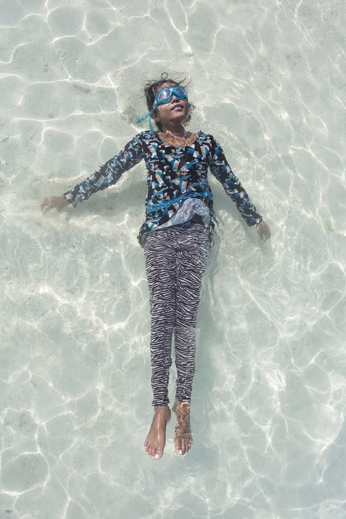 Weightless: Portraits of Maldivian Girls in The Ocean by Anastasia Korosteleva