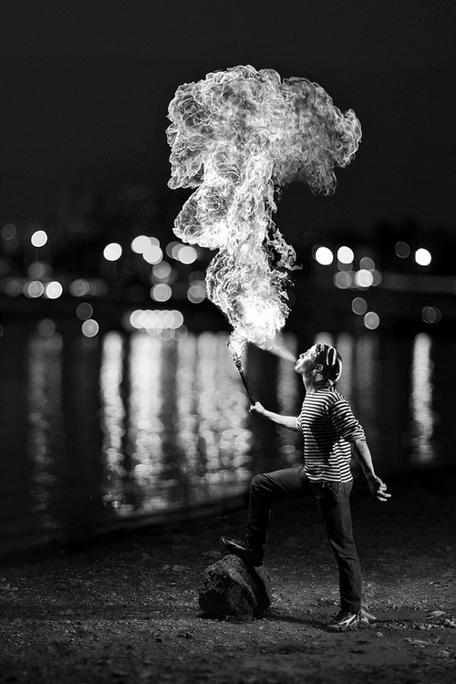 Words will always hurt me #breathing #fire