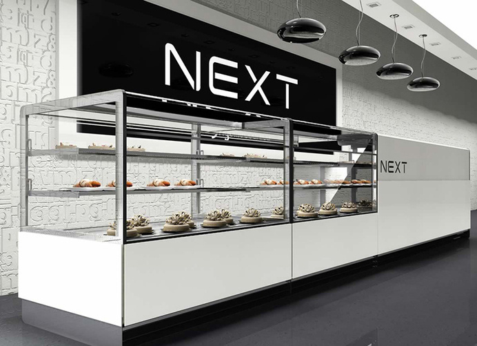 Arredamento Bar - STUDIO ARCHITETTURA+ ARCH SITO UFFICIALE DI IVAN SACCOMANI #negozi #arredamenti #professionali #pubblici #design #banconi #ristoranti #banco #bar #pasticceria #locali #hotel #per #gelaterie #pub #cucine #bancone