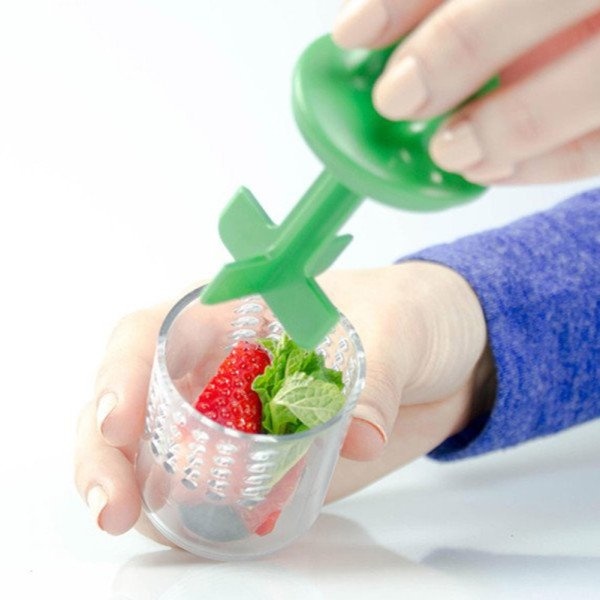 Liven up your beverages with this fruit and herb infuser. #productdesign #industrialdesign #modern #lifestyle