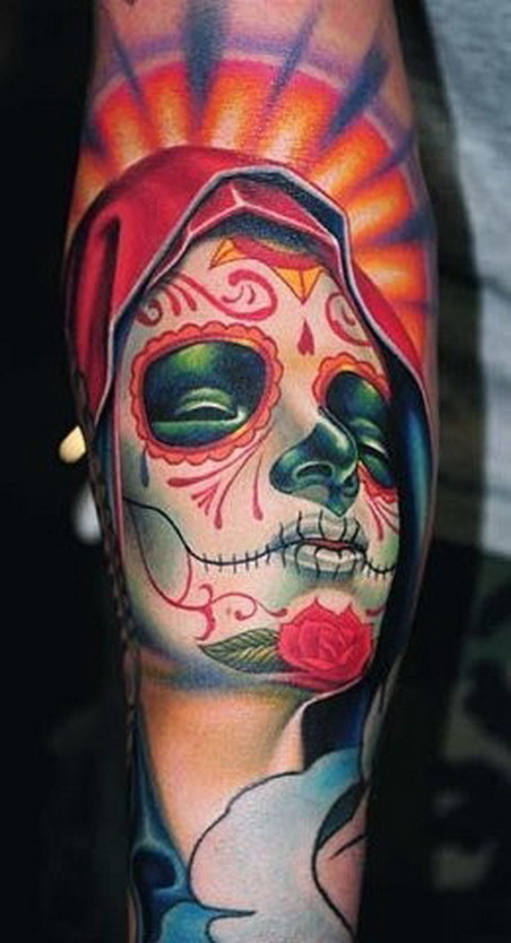 day_ of_ the_ dead_ tattoo__05 #dia #los #of #de #the #art #tattoos #day #dead #muertos